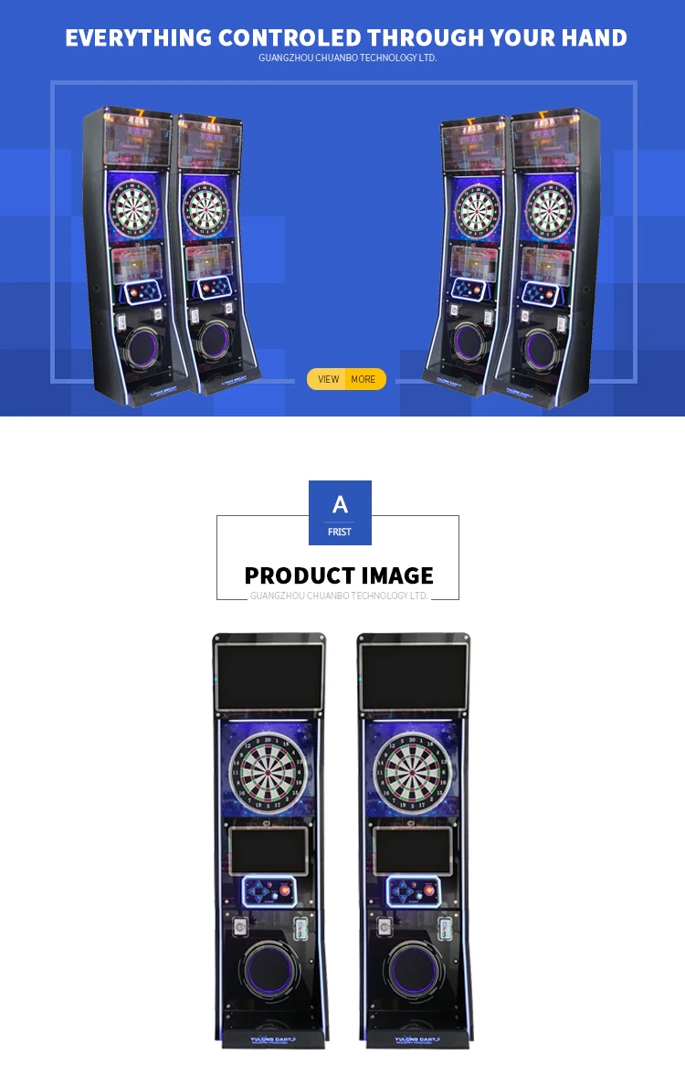 Wholesale coin operated arcade game machine electronic dart machine