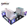 Aluminum Extrusion Standard Modular Shell Scheme LED Lighting Trade Show Expo Display Exhibition Booth