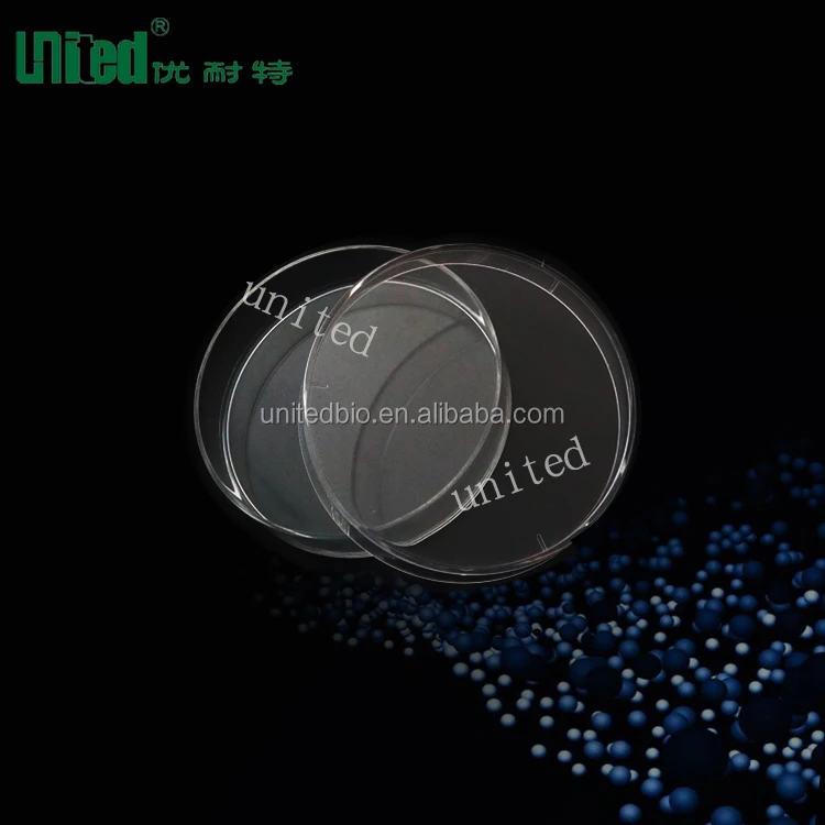 
60 mm biotech lab culture dish in plastic round lab petri dishes 