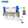 WC67K sheet metal CNC hydraulic press brake machine with Linear guide