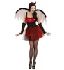 Ladies Devil Costume Medium UK for Halloween Satan Lucifer Fancy Dress BP1892