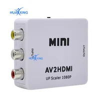 

Hot Sale HDMI To RCA AV CVBS Adapter Cable HD 1080P Mini HDMI2AV Video Converter BOX For HD TV Box PC