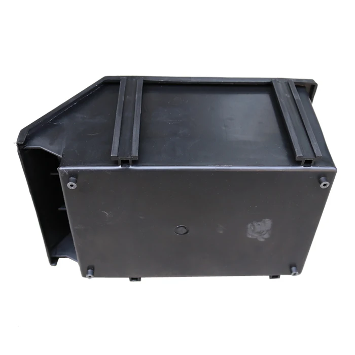 Qs Large Plastic Storage Drawers Bins Black Plastic Storage Bins For ...