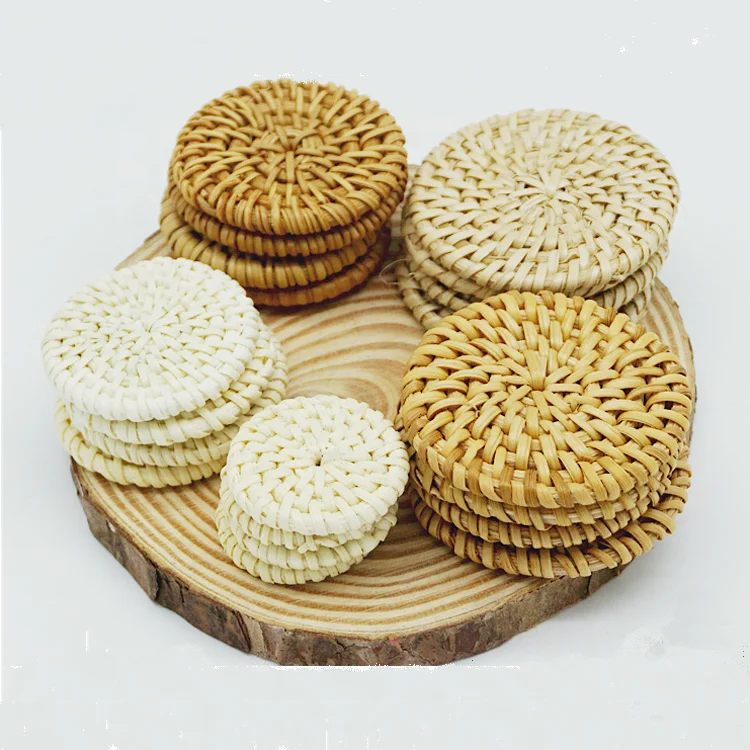 

Jewelry Findings Earrings Part Diy Round Shaped Rattan Earring Parts Rattan Earring Pieces