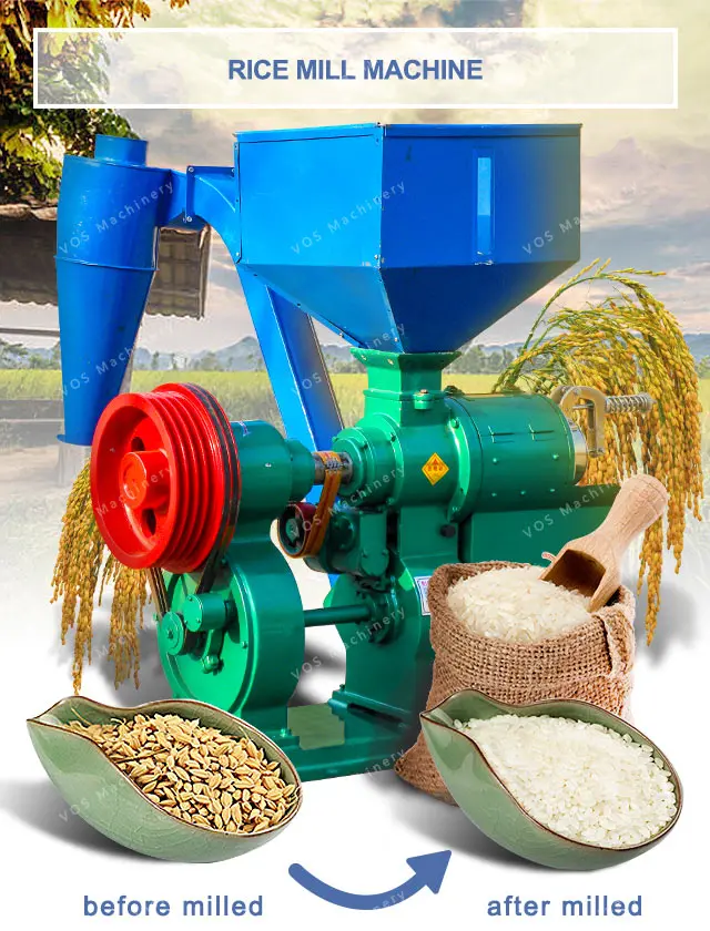 High Efficient N110 Rice Mill/paddy Rice Mill Machine/rice Milling