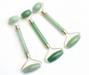 Wholesale Natural Green Aventurine Crystal Massage Roller Stick Jade Gua Sha for Face Massage