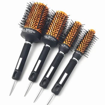 round hair brush set