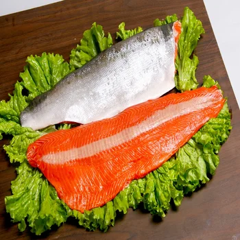 frozen chum/pink salmon fillets