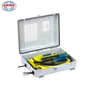 ANSHI 48 Cores PLC Splitter Outdoor Waterproof FTTH optical Fiber End User Terminal Splice Distribution Box