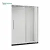 180 Degree Pivot Hinge Frameless Glass Shower Bath Screen Door