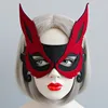Sexy Women Fox Half Face Mask Adult Children Mask Halloween Host Banquet Party Eye Face Mask Masquerade Party