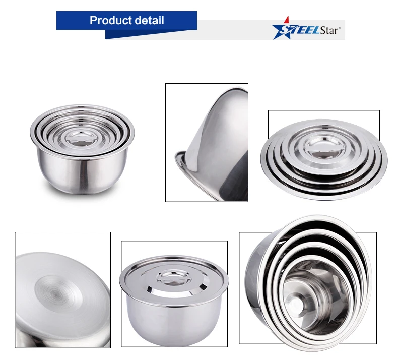 Stainless Steel Stock Pot,India Cooking Pot Without Handle