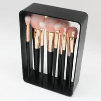 

New patent magnet makeup brushes stand set High quality cosmetic brush