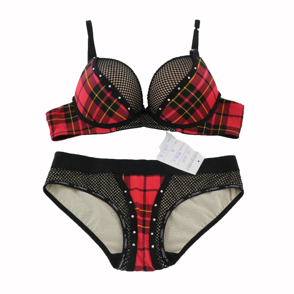Hot wonderful sexy push up bra set