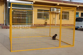 metal dog fence enclosure