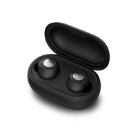 

True Wireless Earbuds TWS Micro Earpiece Mini Earphones Wireless Charging case Black for samsung buds