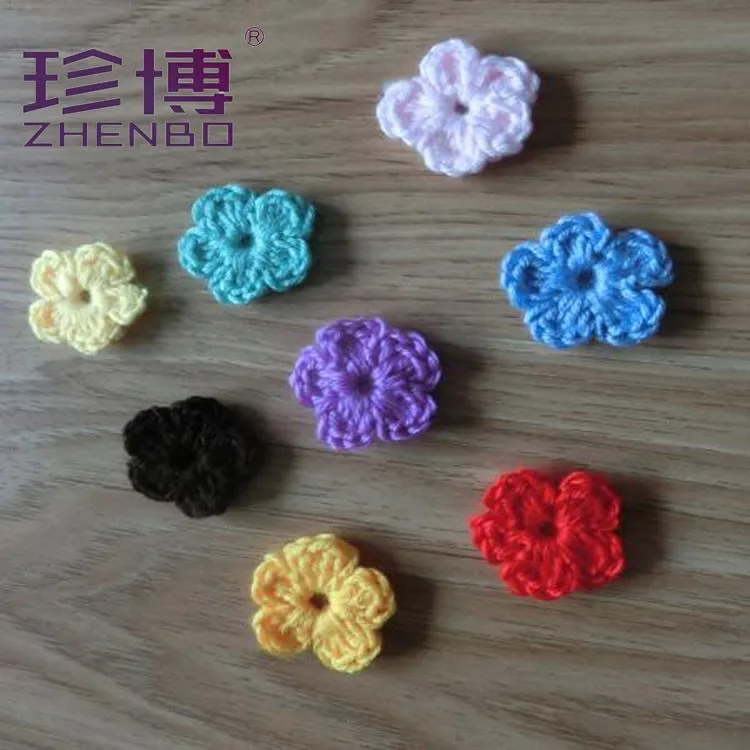 義烏市メーカー卸売手作りかぎ針編みカラフル花作り帽子用 Buy 高品質かぎ針花 かぎ針編みの花 かぎ針カラフルな花 Amking Product On Alibaba Com