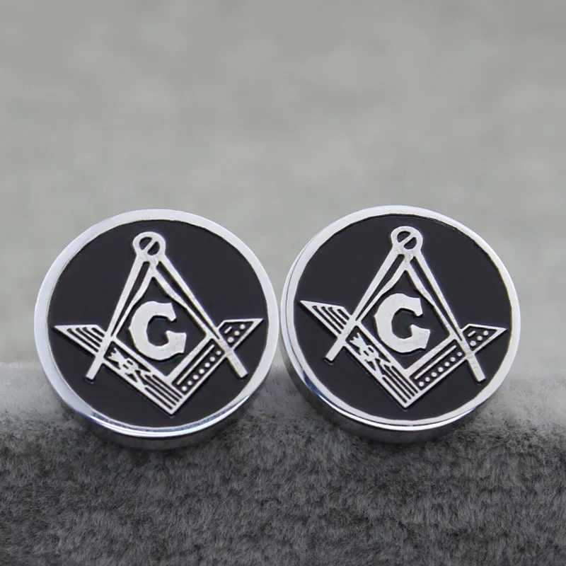 

Stylish master masonic cufflinks freemason jewelry