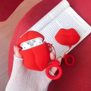 Lip Design Silicone Earphone Case AirPods 1 & 2