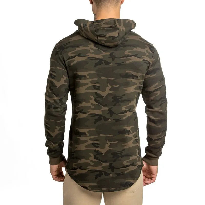 2018 Latest Wholesale Fitness Custom Camouflage Hoodies Made In China - Buy Camouflage Hoodies 