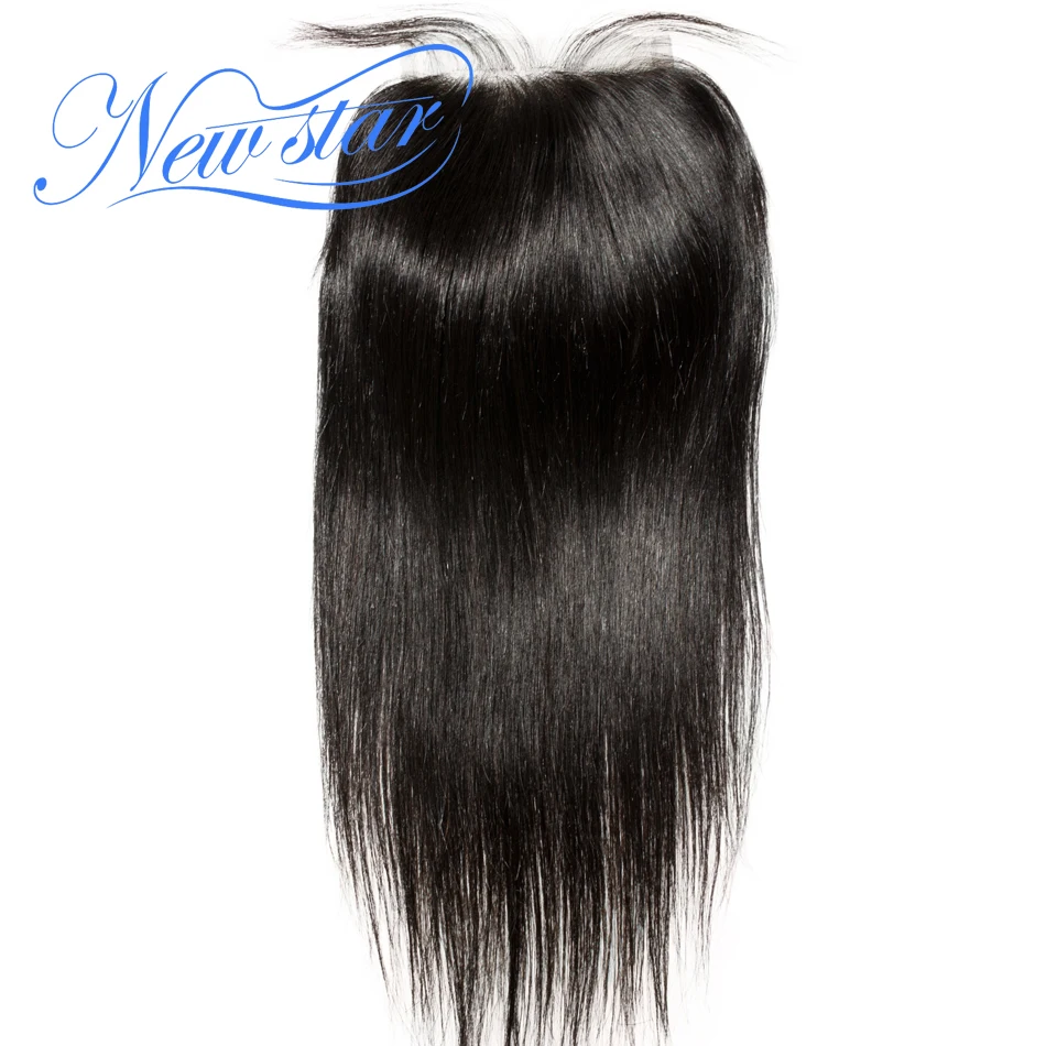 

Guangzhou New Star Peruvian Straight Hair Lace Free Part 4''x4'' Closures Natural Color Virgin Human Hair With Baby Hair