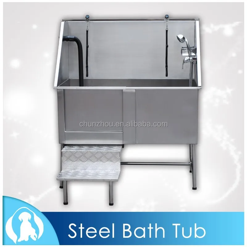 
2017 Durable Stainless Steel Dog Bath Tub /H 104 