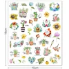 40 pcs Eminem Cactus Flowers Pattern Stickers Decal for Girls Decor for Laptop Notebook Epoxy Label