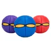 Flying Saucer UFO Bouncing Hover Flat Magic Ball For Kids Phlat Ball Disc Ball
