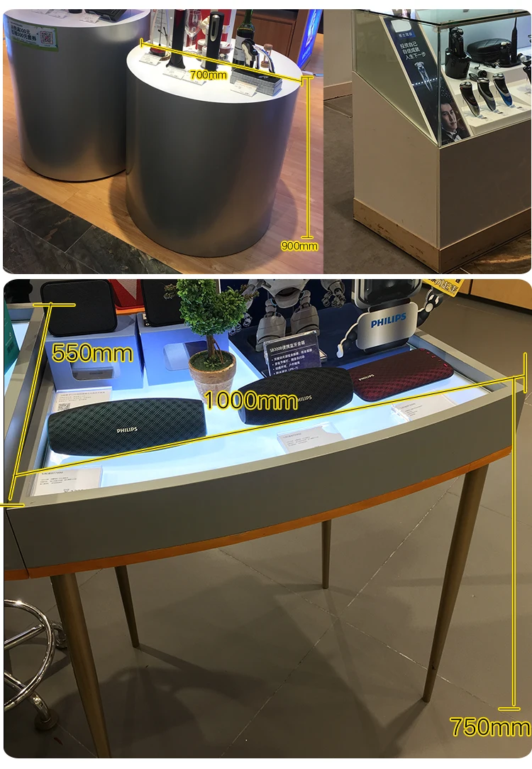 Mobile Phone Shop Display Counter Furniture Design / Glass Mobile Display Counter Buy Shop