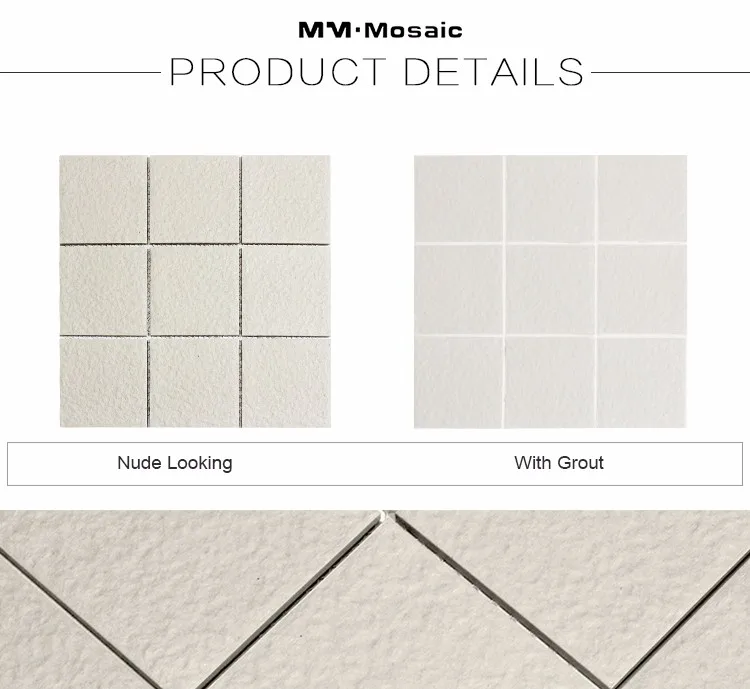 Foshan Mosaic Factory Low Price 4 Inch Glazed Non Slip Full Body