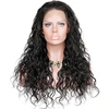 Wholesale Loose Curl Hidden Knots Invisible Lace Wig Malaysian Thick Human Hair Wigs Natural Color Silk Top Lace Front Wigs