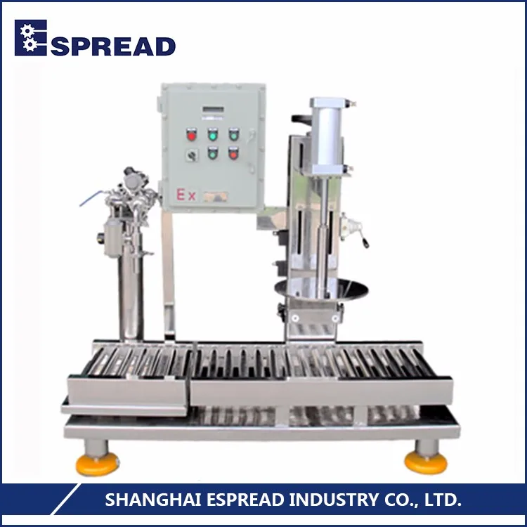 Water And Solvent Based Paint Filling Machine Buy Semiautomatic