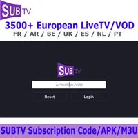 

South America Latino IPTV Account Subscription SUBTV Codes 1 Year With Brasil Channels For Linux System Android TV Box APK Code