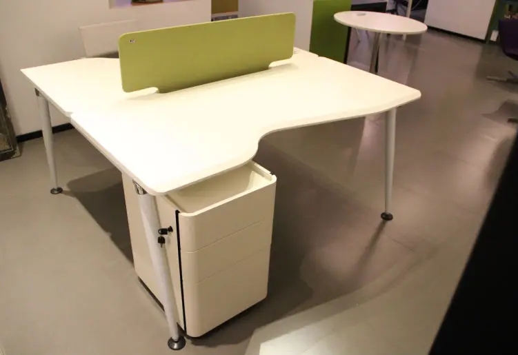 Mdf Modern Office Furniture 2 Person Office Desk New Design Office