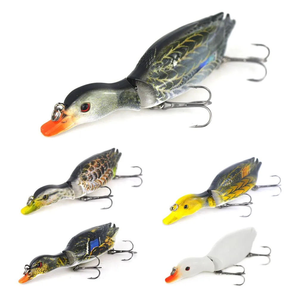 Topwater Lures Duck Bait Bass Pike Walleye Trout Fishing Topwater Duck ...