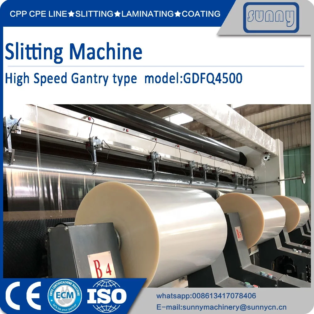 
slitting machinery GDFQ4500 