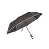 Super windproof rain sunshade auto open dome folding umbrella with metal pipe