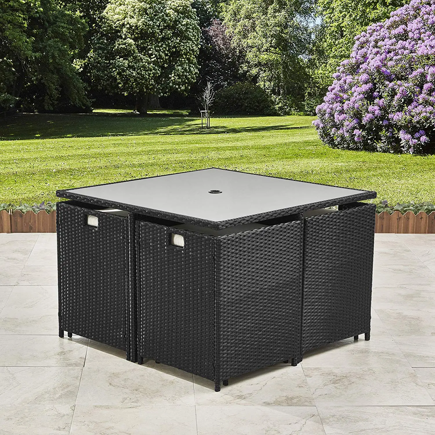 cube outdoor dining set