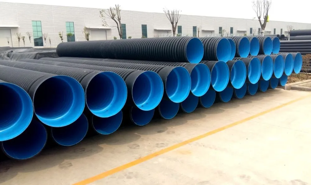 24 Hdpe Drain Pipe Double Wall Corrugated Pipe For Drainage Buy 24