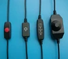 Different end part with plug 5-24V/2A LED dimmer switch