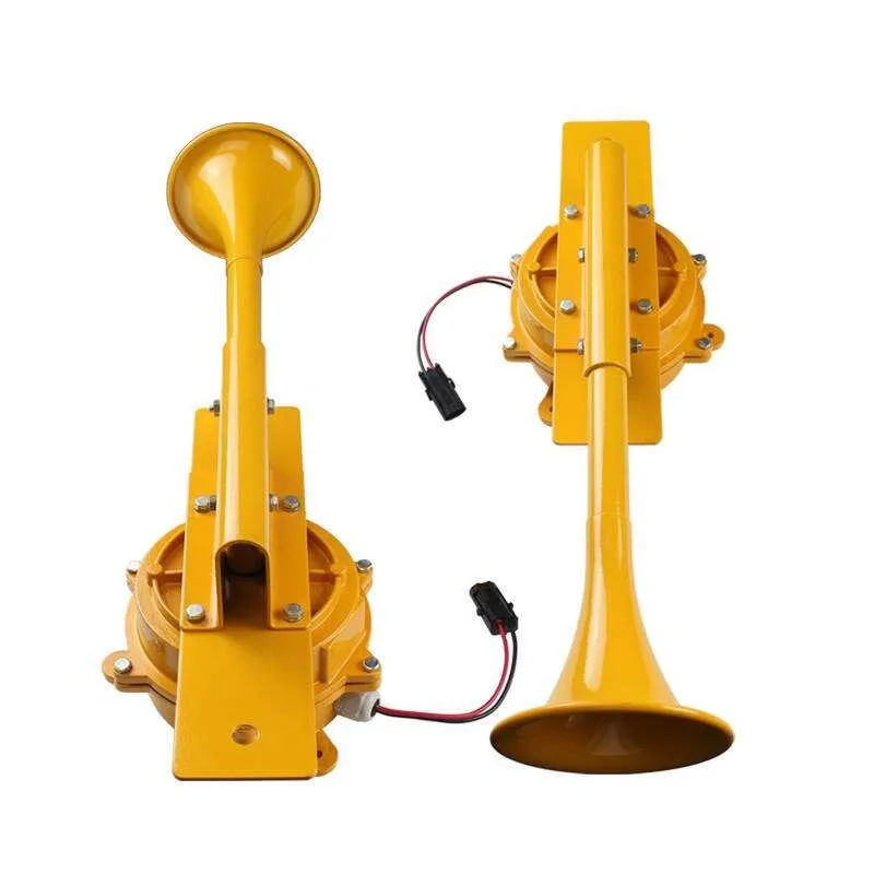 Grey Loud Sound Big Train Horn Heavy Duty/construction Truck Horn Buy Loud Big Train Horn