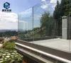 veranda stainless steel u base channel glass railing