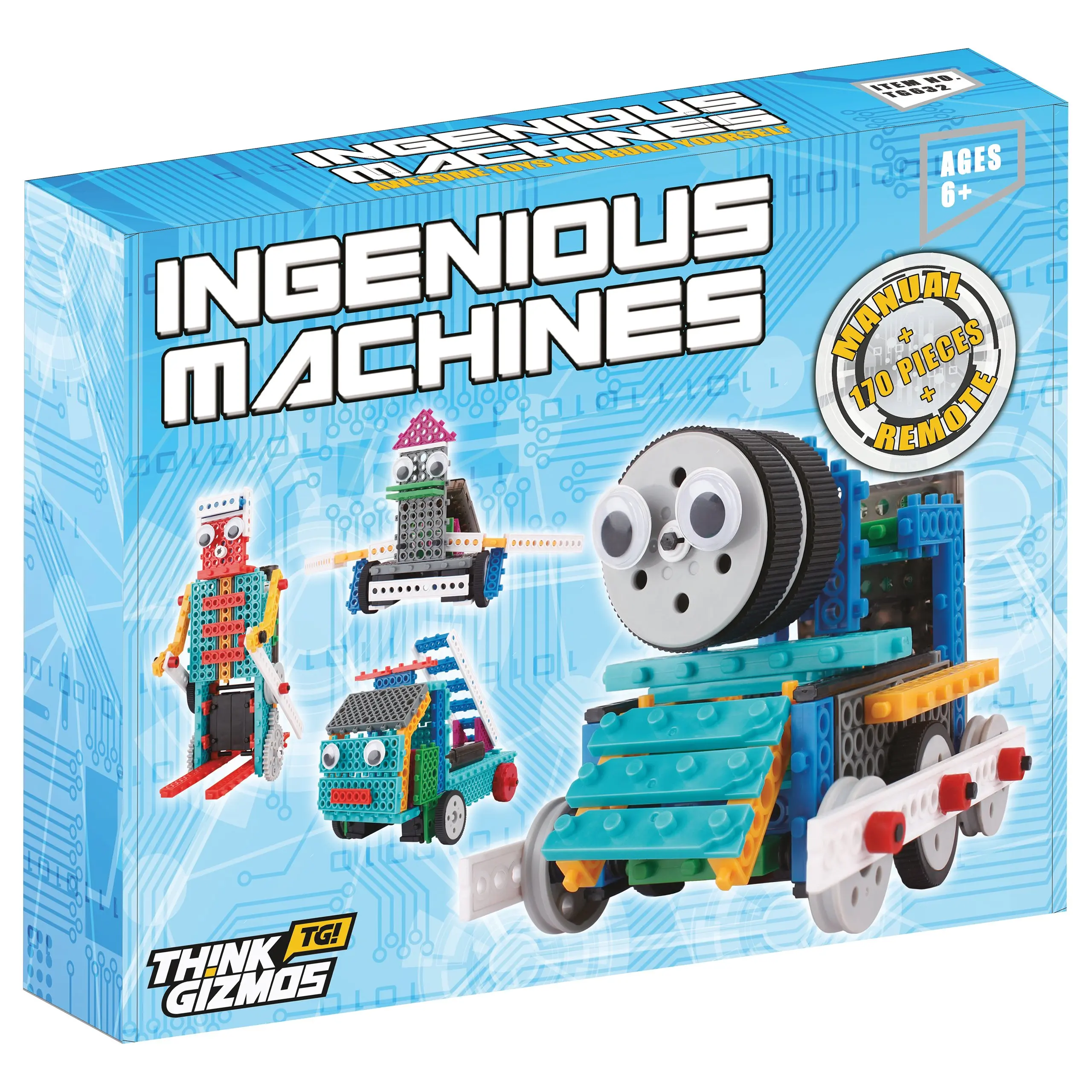 TG Robot Builder. Робот fun Toy 44418.