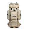 Outdoor mountaineering bagpack 80L 100 liter military Backpacks 3P attack tactical camouflage waterproof hiking shoulders bag
