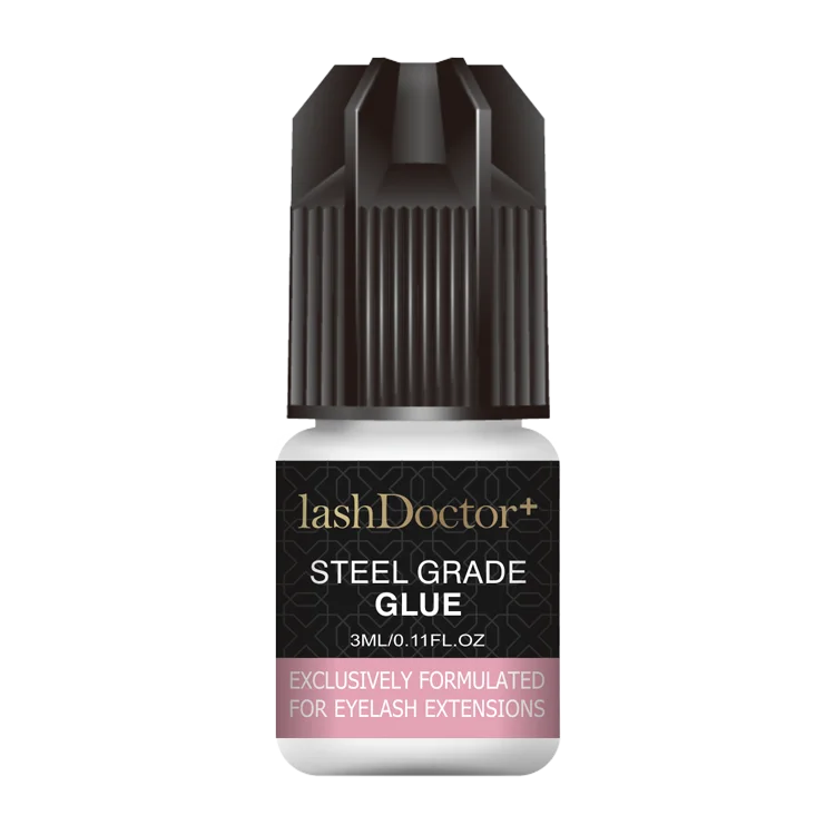 

lashDoctor+ 2s Fast Drying Eyelash Glue Private Label 3ml Ultra Super Glue, Black