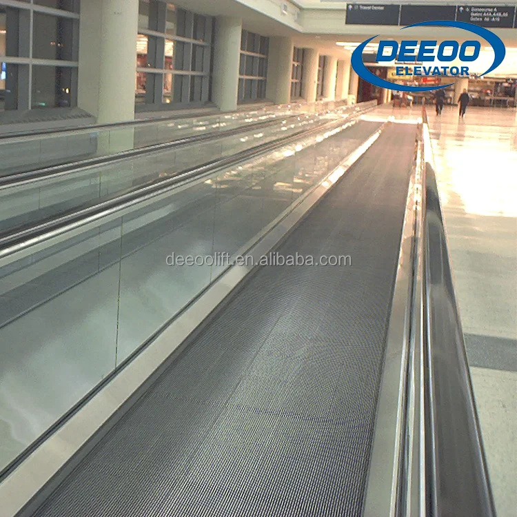 
DEEOO elevator manufacturer auto start escalator airport passenger conveyor 