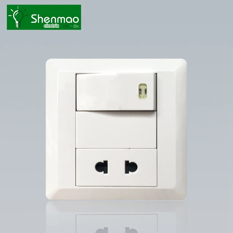 Pc Stainless Uk Electric Double 13a Wall Electric Power