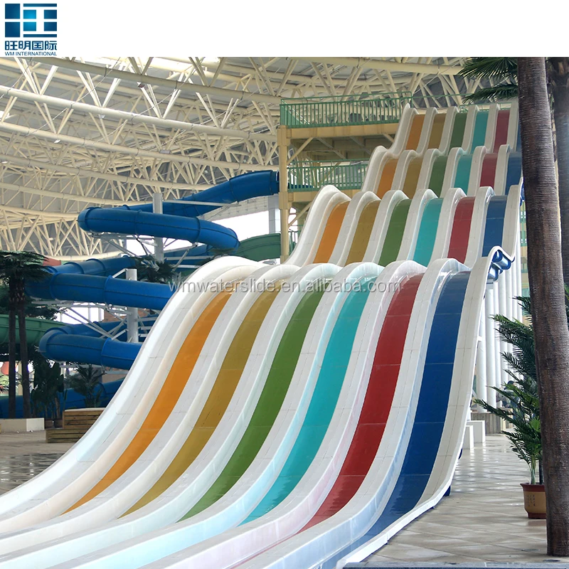 二手水上公园室外水滑梯游泳池设备出售
