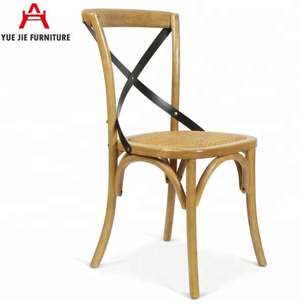 
Industrial X Back Chair Metal Cross X Chair 