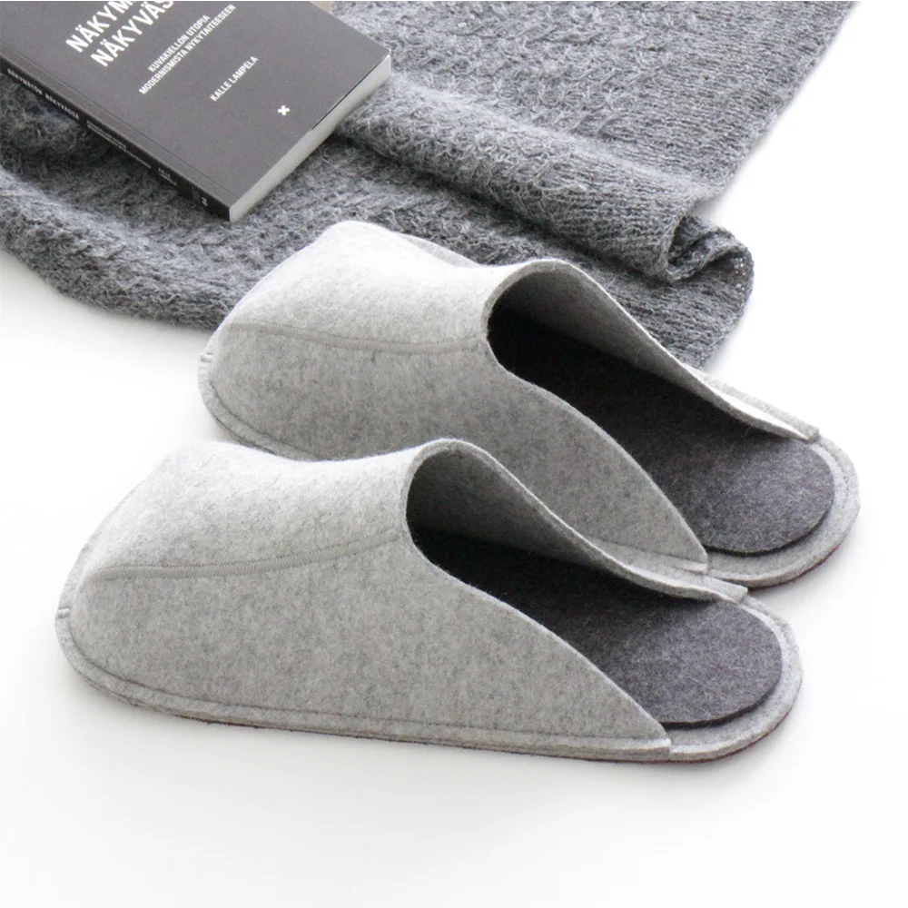 

Chinese Fashion House Felt Man Slipper, Customized color